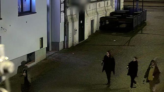 Vandal v Plzni vylezl na pomník a ukradl vlajku